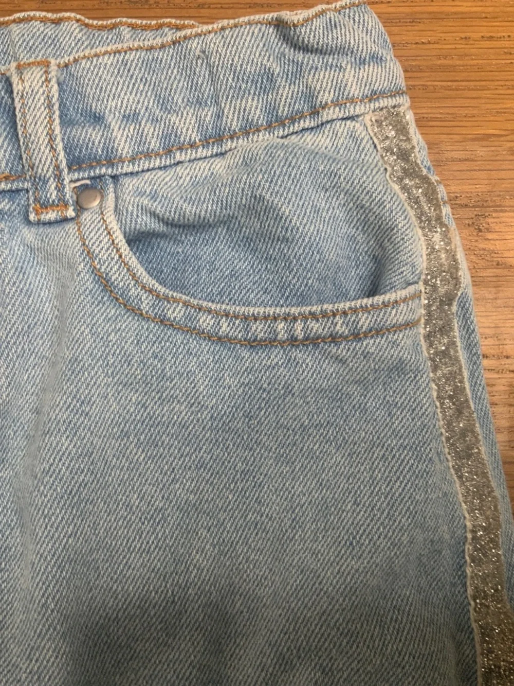 Diamonds & Dina Jean Skirt With Silver Stripes.